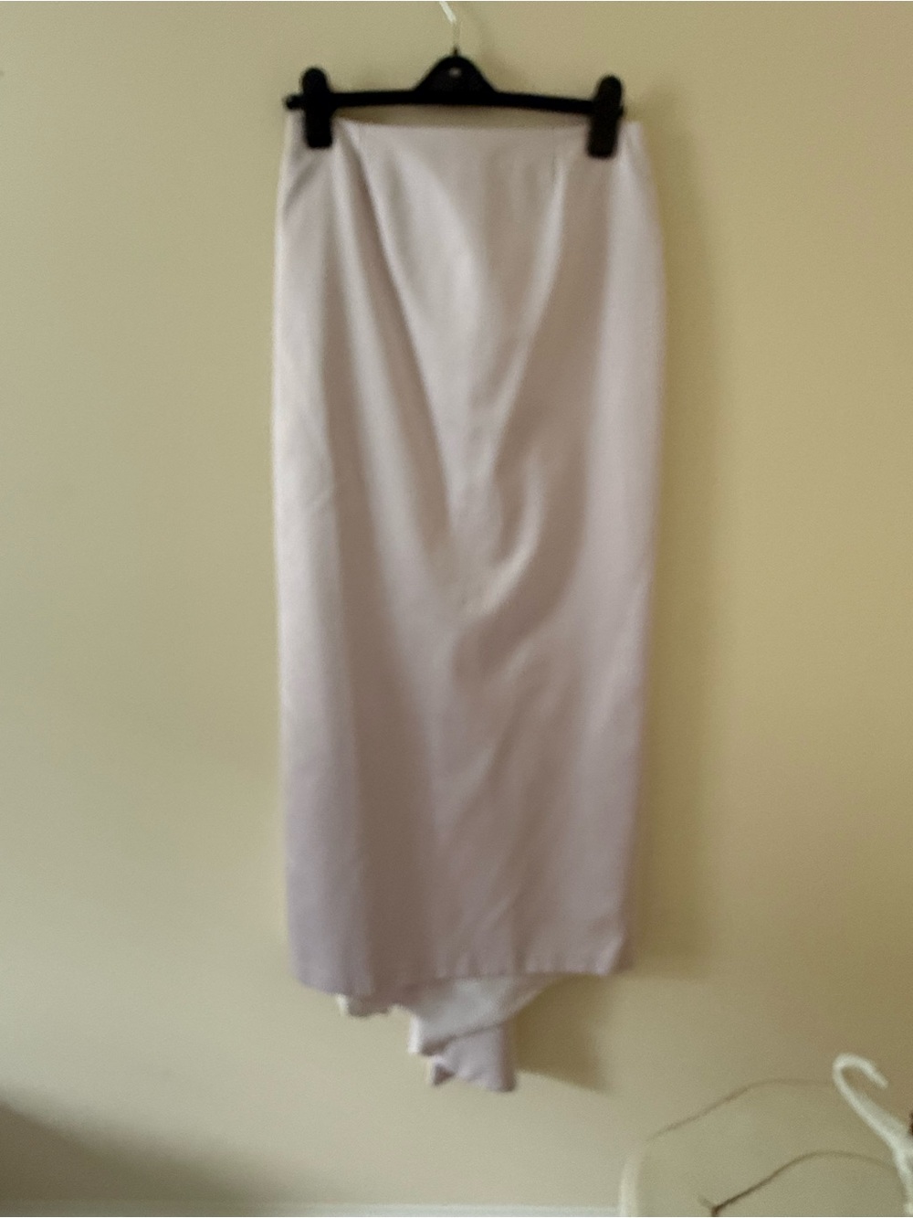 Elegant Light Lavender Maxi Skirt vintage